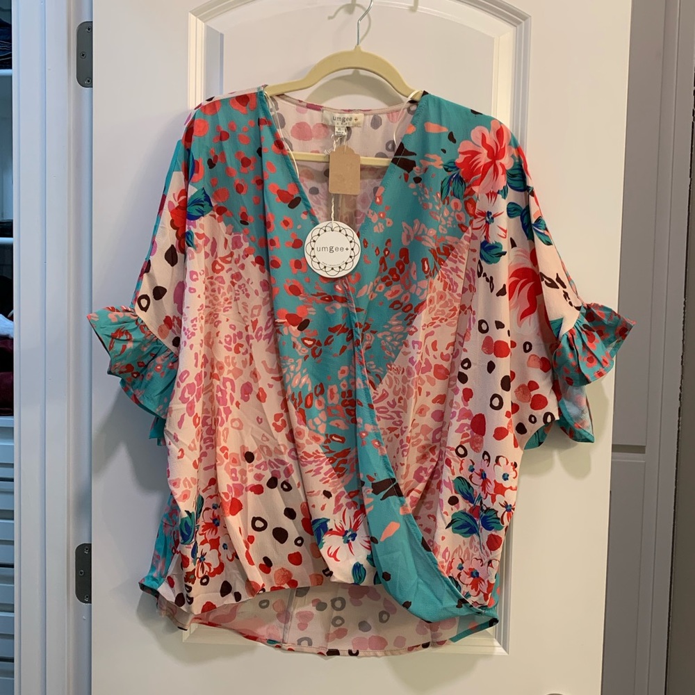 Umgee patterned blouse